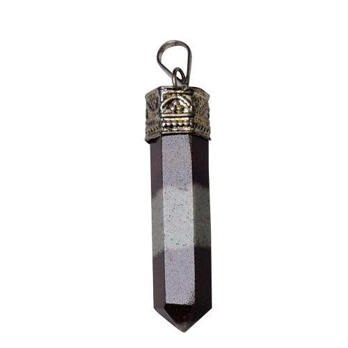 Avika Natural Energised Narmedashwar Point Pendant Art 1