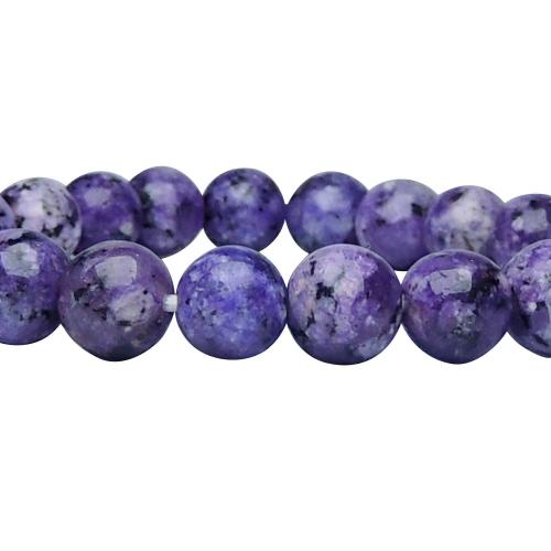 Avika Natural Energized Purpurite  8 mm Bead Bracelet (Pack of 1Pc)