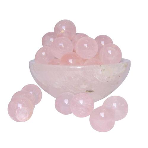 Avika Natural Energized Rose Quartz 12 mm Beads