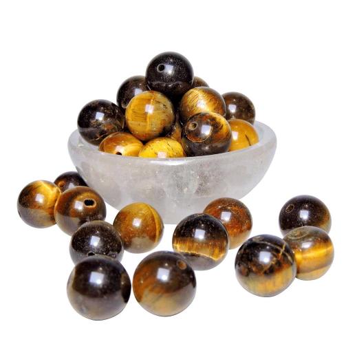 Avika Natural Energized Tiger Eye 10 mm Beads