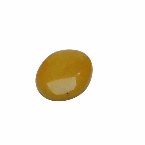 Avika Natural Energized Yellow Jasper Worry Stone