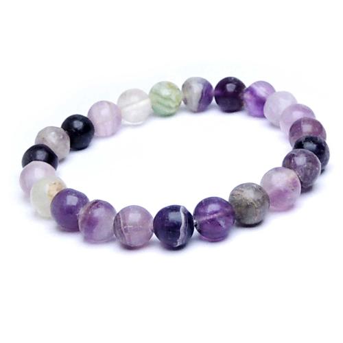 Avika Fluorite Faceted Bead Bracelet For Boost Communication and Improve Spiritual Balance