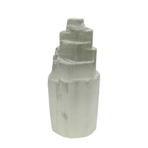 Avika Natural Selenite Sky Scraper