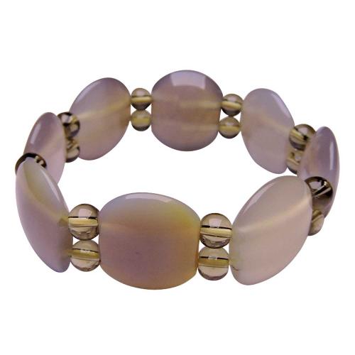 Avika Onyx Broad Cabochon Bracelet (Pack of 1Pc)